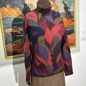 Atlandia Sweater 100% Alpaca size XL